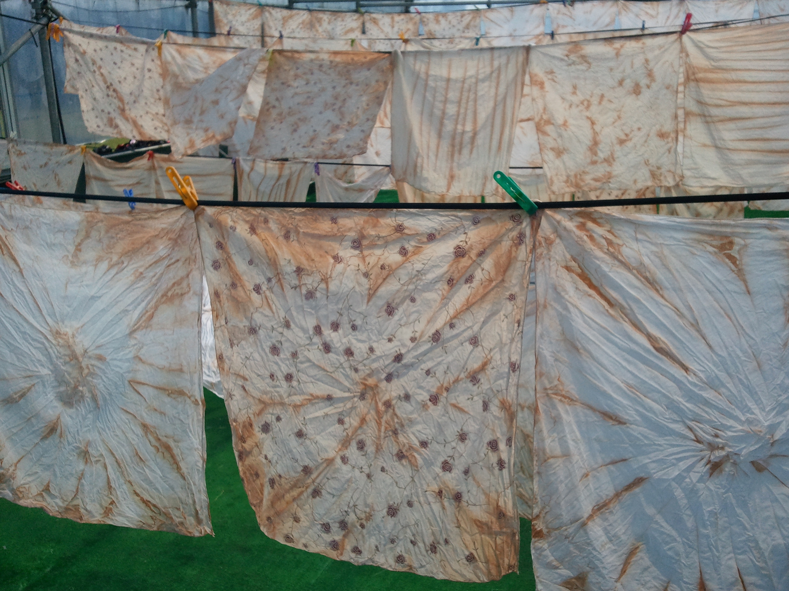 [농촌자원] 천연염색체험(서귀중앙초,2011.4.19)